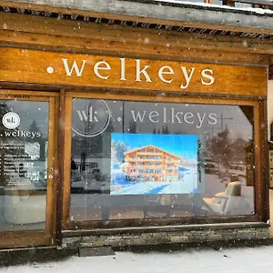 Architect Flat With Balcony&parking At The Heart Of - Welkeys Appartement Megève